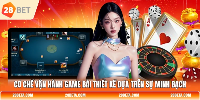 co che van hanh game bai thiet ke dua tren su minh bach Cơ chế vận hành game bài thiết kế dựa trên sự minh bạch